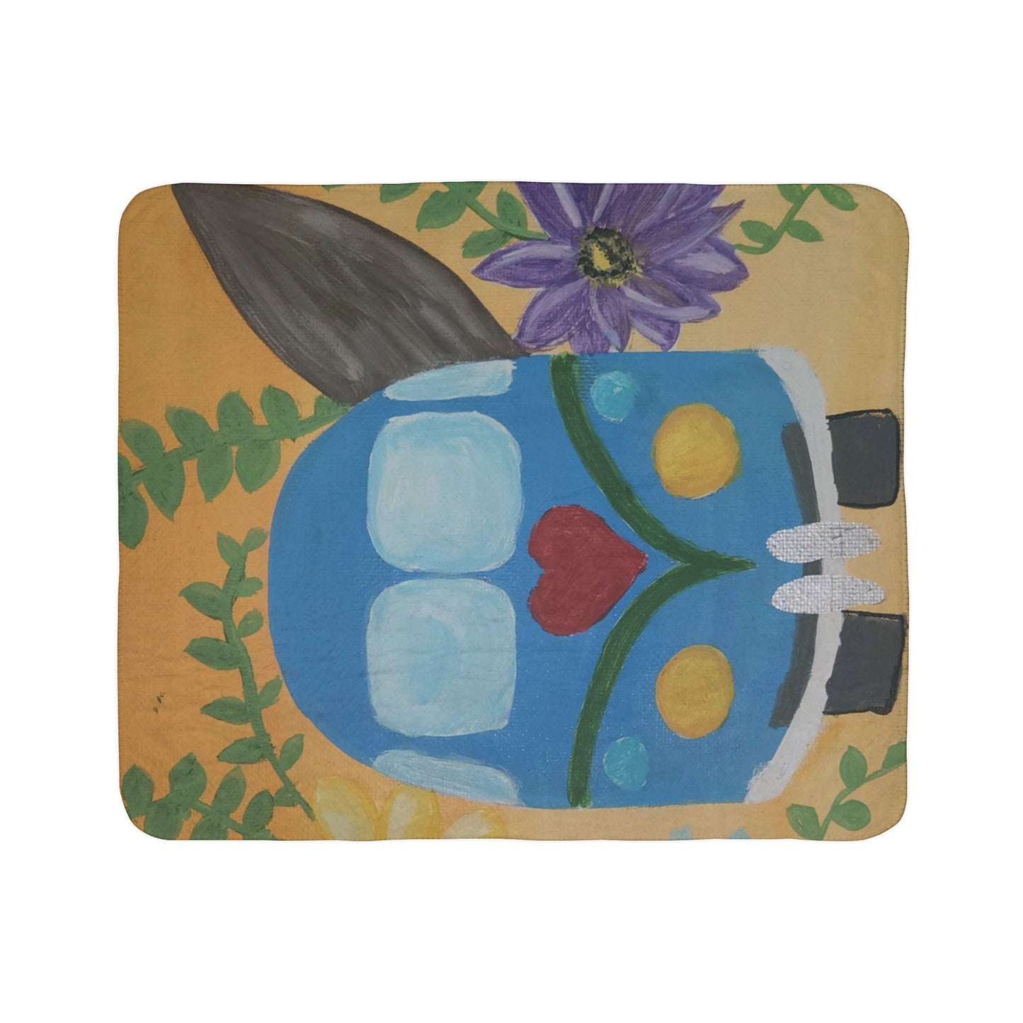 Beach Ride Fleece Sherpa Blanket (Brookson Collection)
