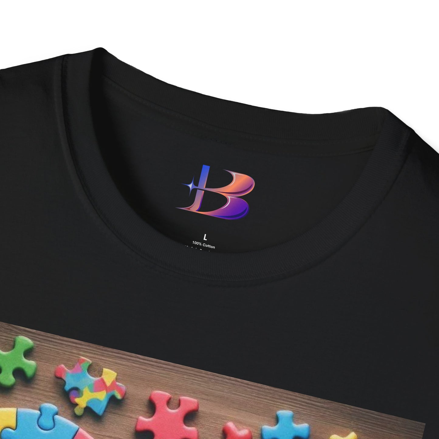 Autism Unisex Softstyle T-Shirt (aiB & J Collections)(MULTIPLE COLORS)