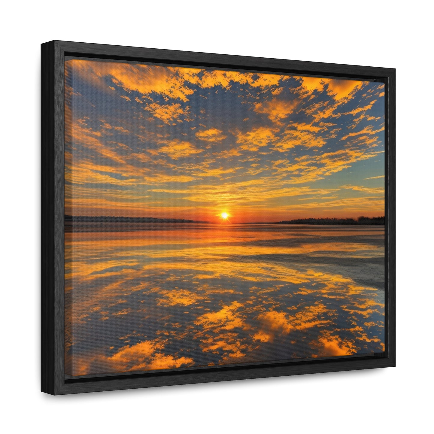 Orange Skies Canvas, Horizontal (Sp Photography Collection)