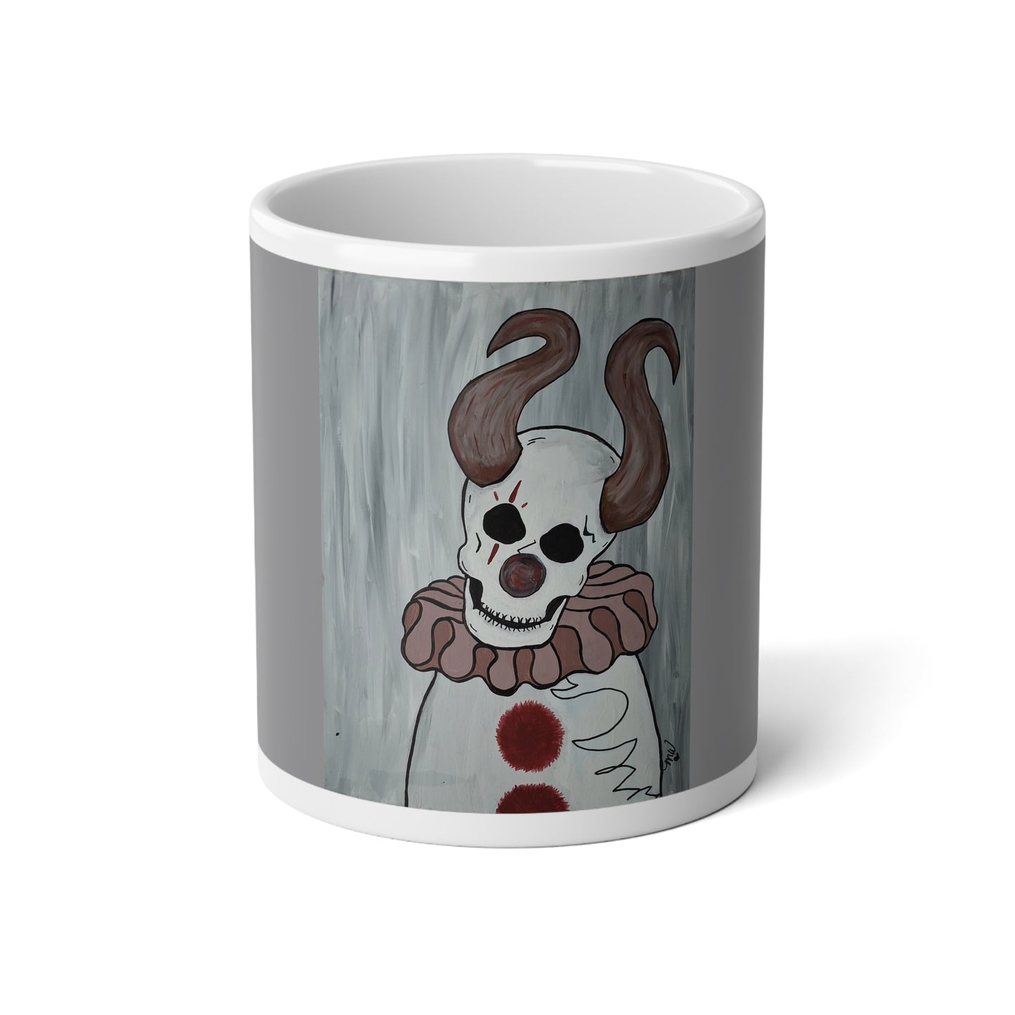 Toby The Clown Jumbo Mug, 20oz (Peculiar Paintings Collection)