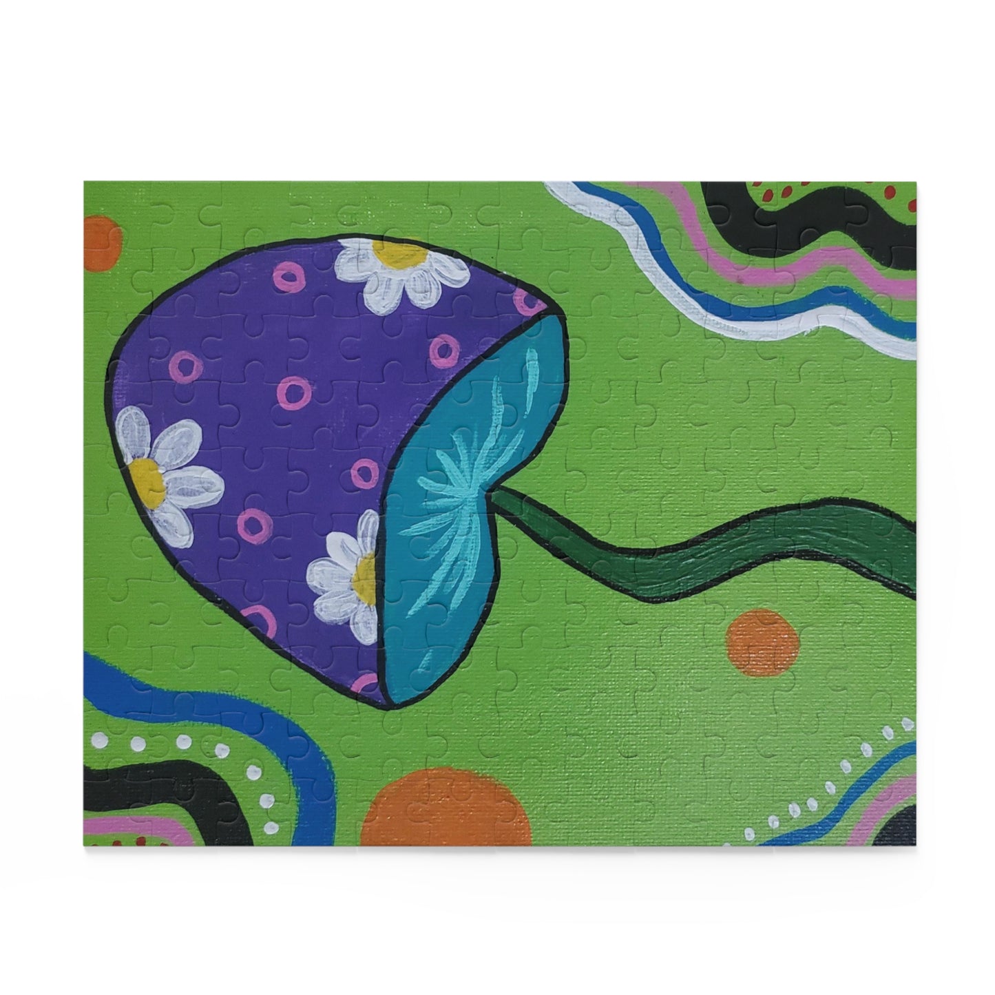 Marguerite Mushroom Puzzle (Peculiar Paintings Collection 120, 252, 500-Piece)