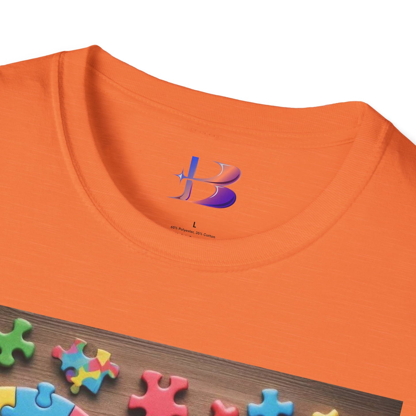 Autism Unisex Softstyle T-Shirt (aiB & J Collections)(MULTIPLE COLORS)
