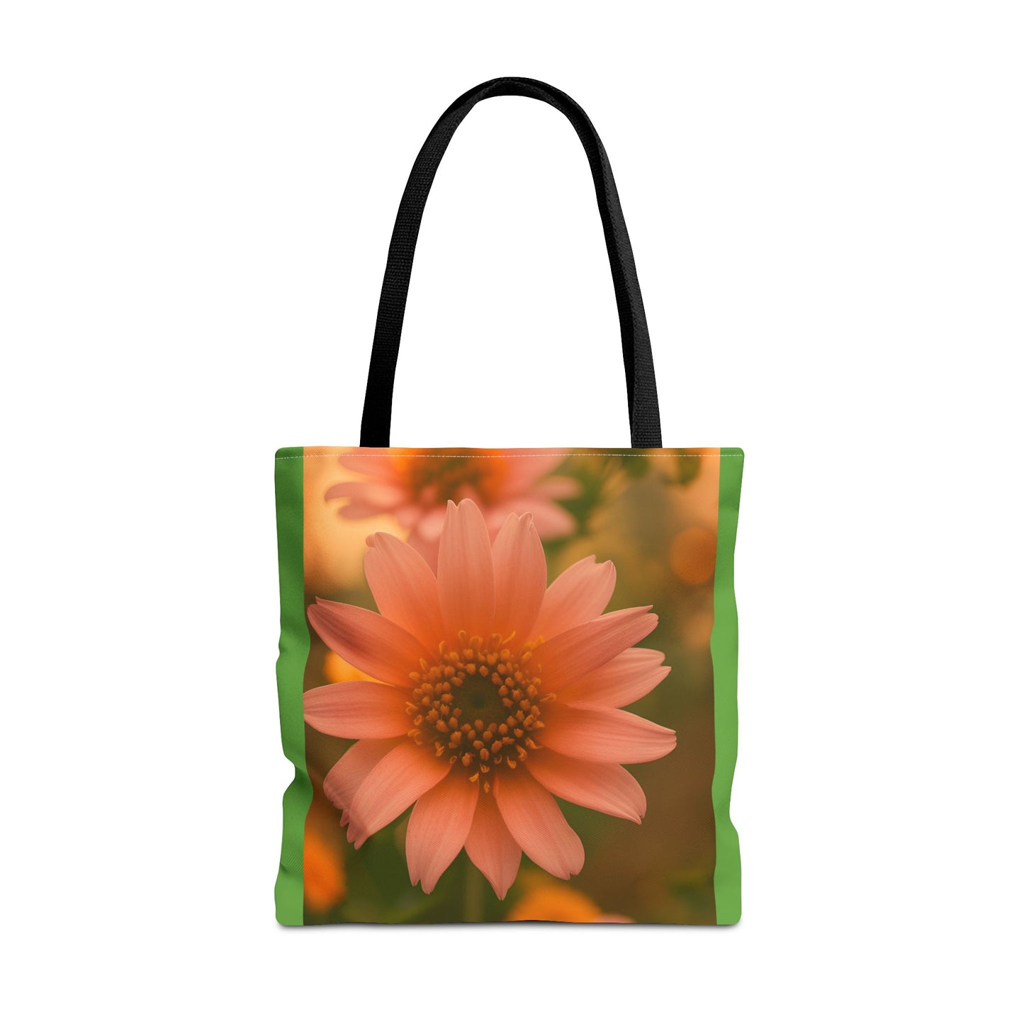 Pink Sunflower Tote Bag (SP Photography Collection) LIGHT GREEN
