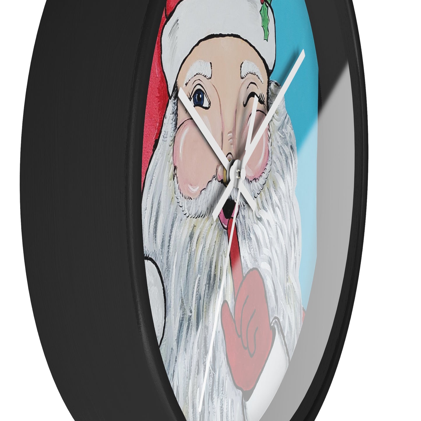 Secret Santa Wall Clock (Specialties Collection)