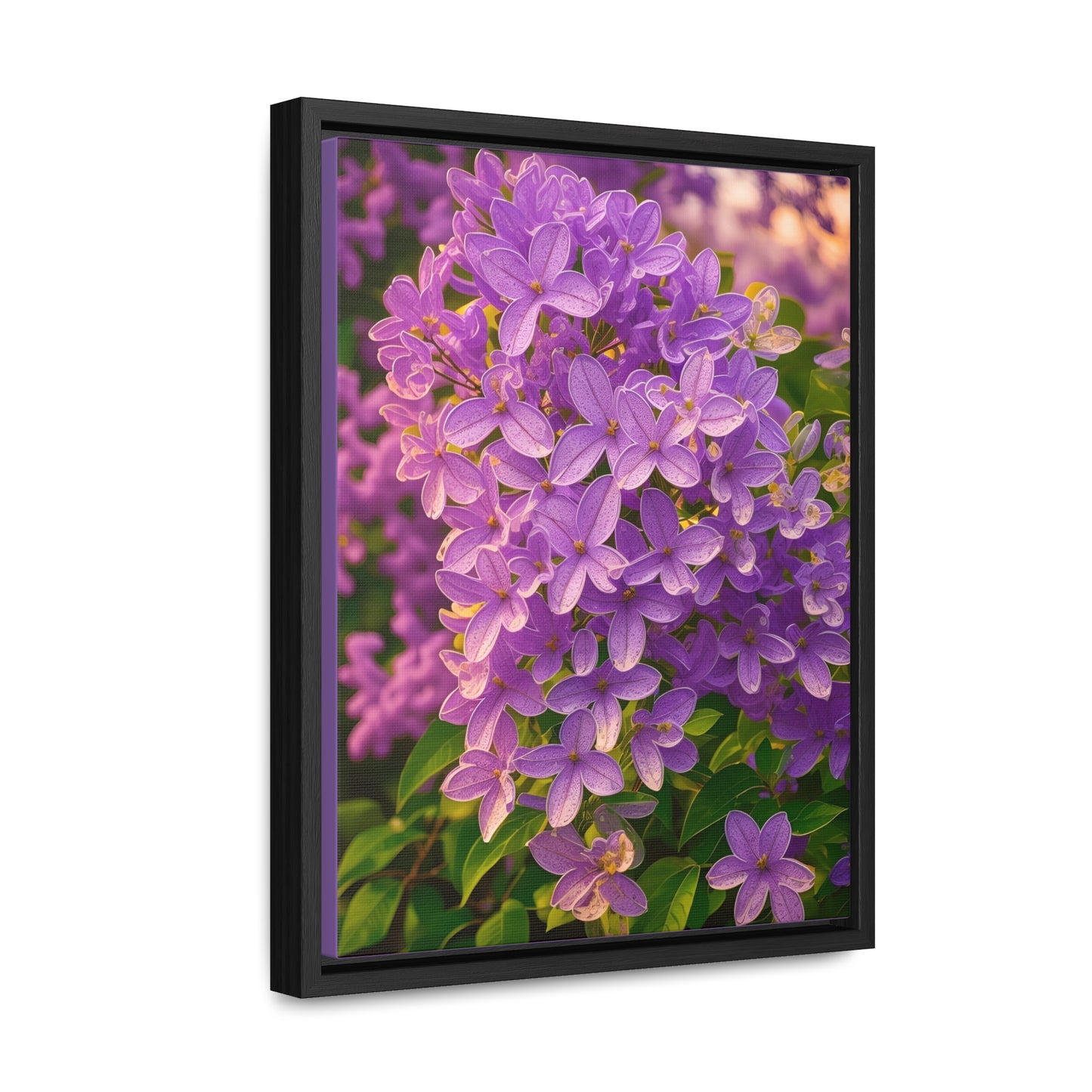 Purple Lilac Canvas Wraps, Vertical Frame (SP Photography Collection)