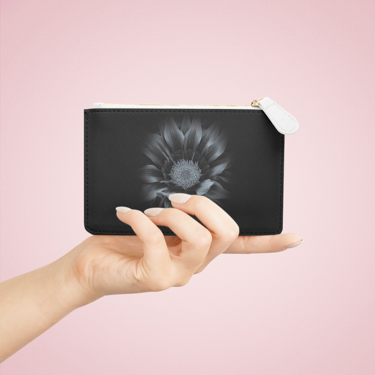Midnight Bloom Mini Clutch Bag (SP Photography Collection) BLACK