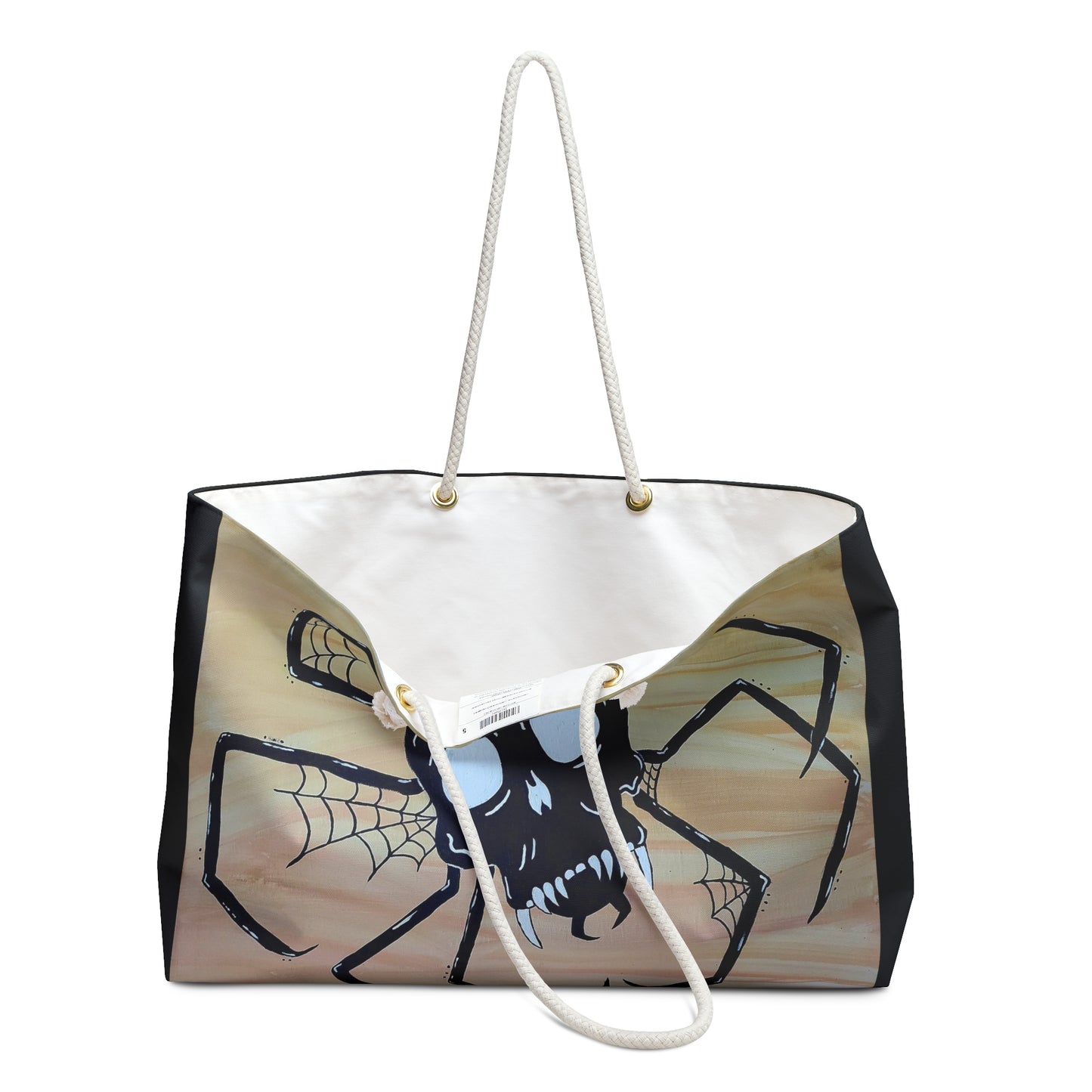Spike Weekender Bag (Peculiar Paintings Collection) BLACK