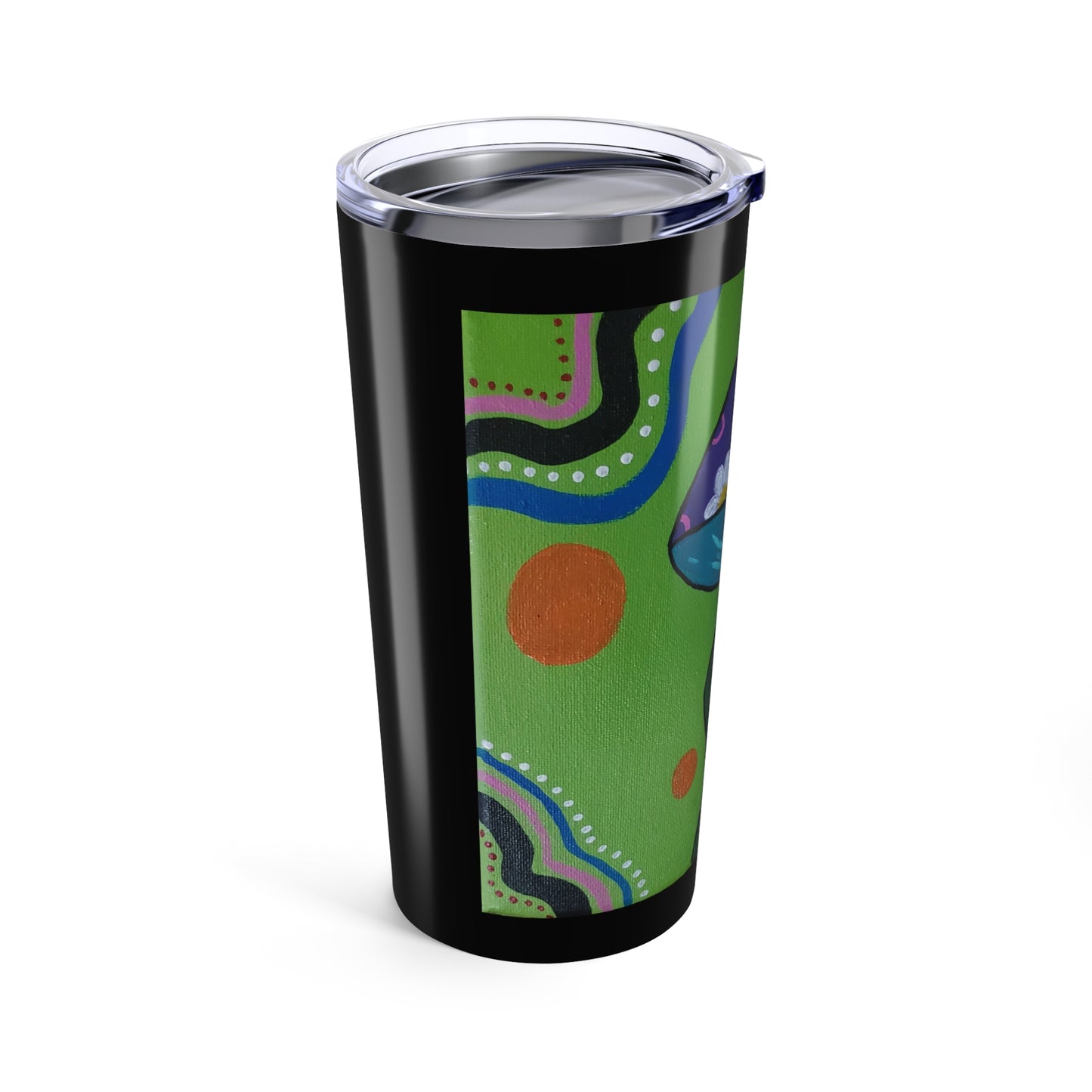 Marguerite Mushroom Tumbler 20oz (Peculiar Paintings Collection)