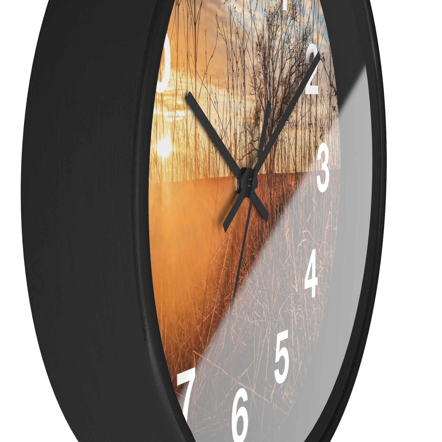 Cloudy Sunset Wall Clock (SP Photography Collection)
