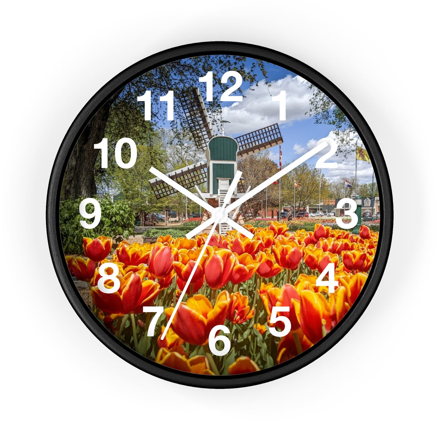 Windmill Garden Clock (SP Photography Collection)