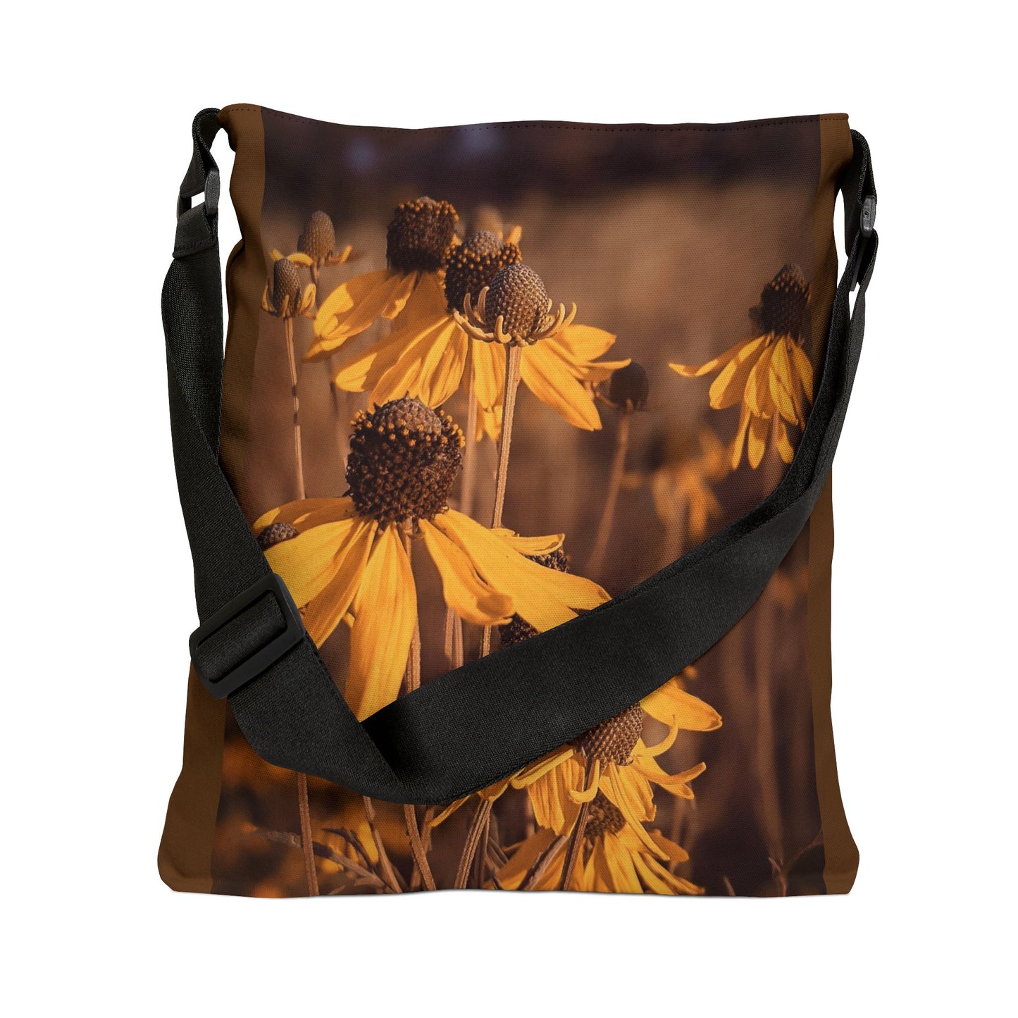 Narrow leaf Adjustable Tote Bag (SP Photography Collection) BROWN