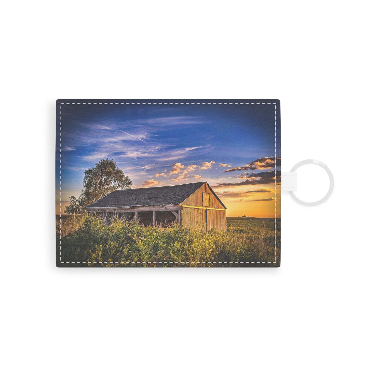 Beautiful Barn Leather Card Holder (SP Photography Collection)
