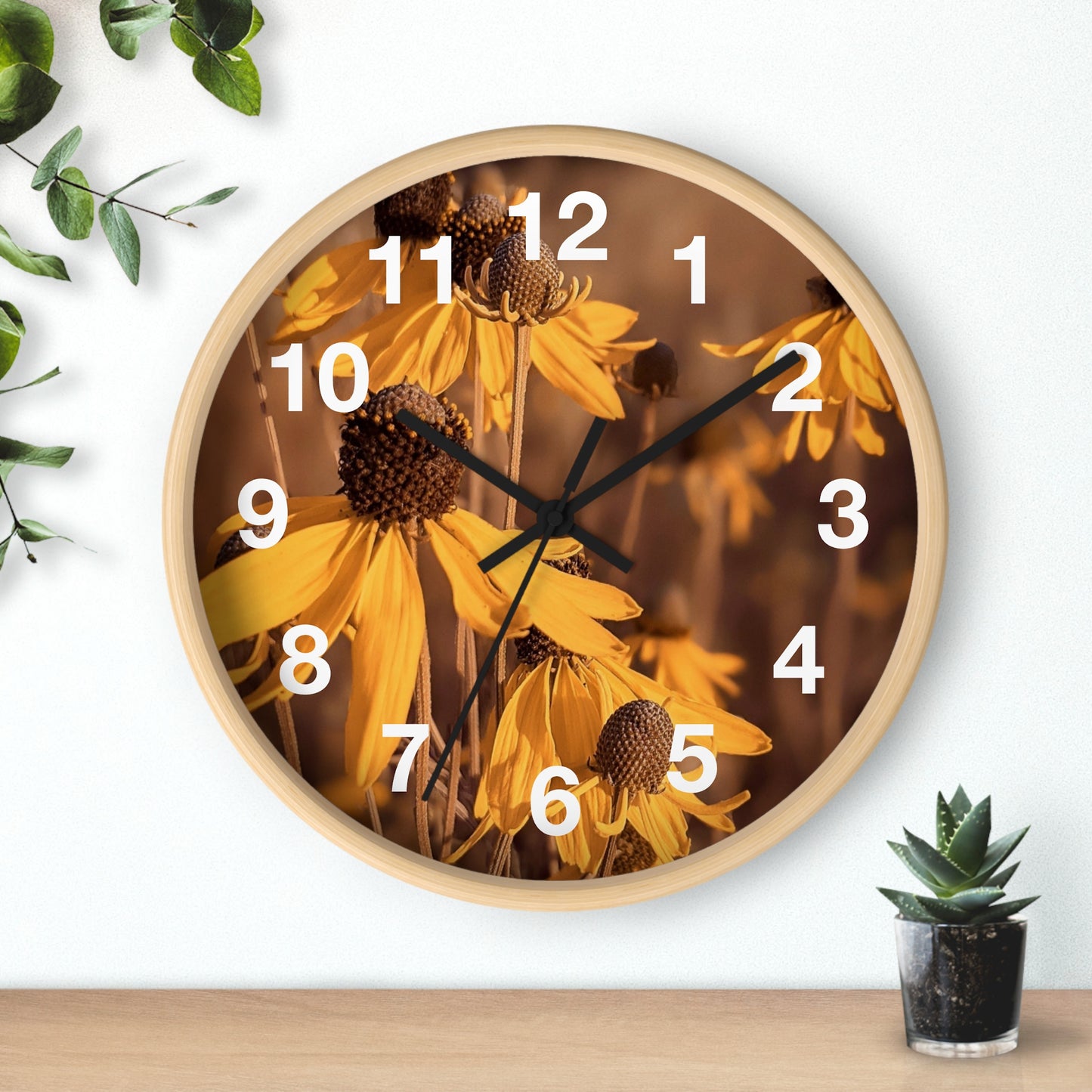 Coneflower Clock (SP Photography Collection)