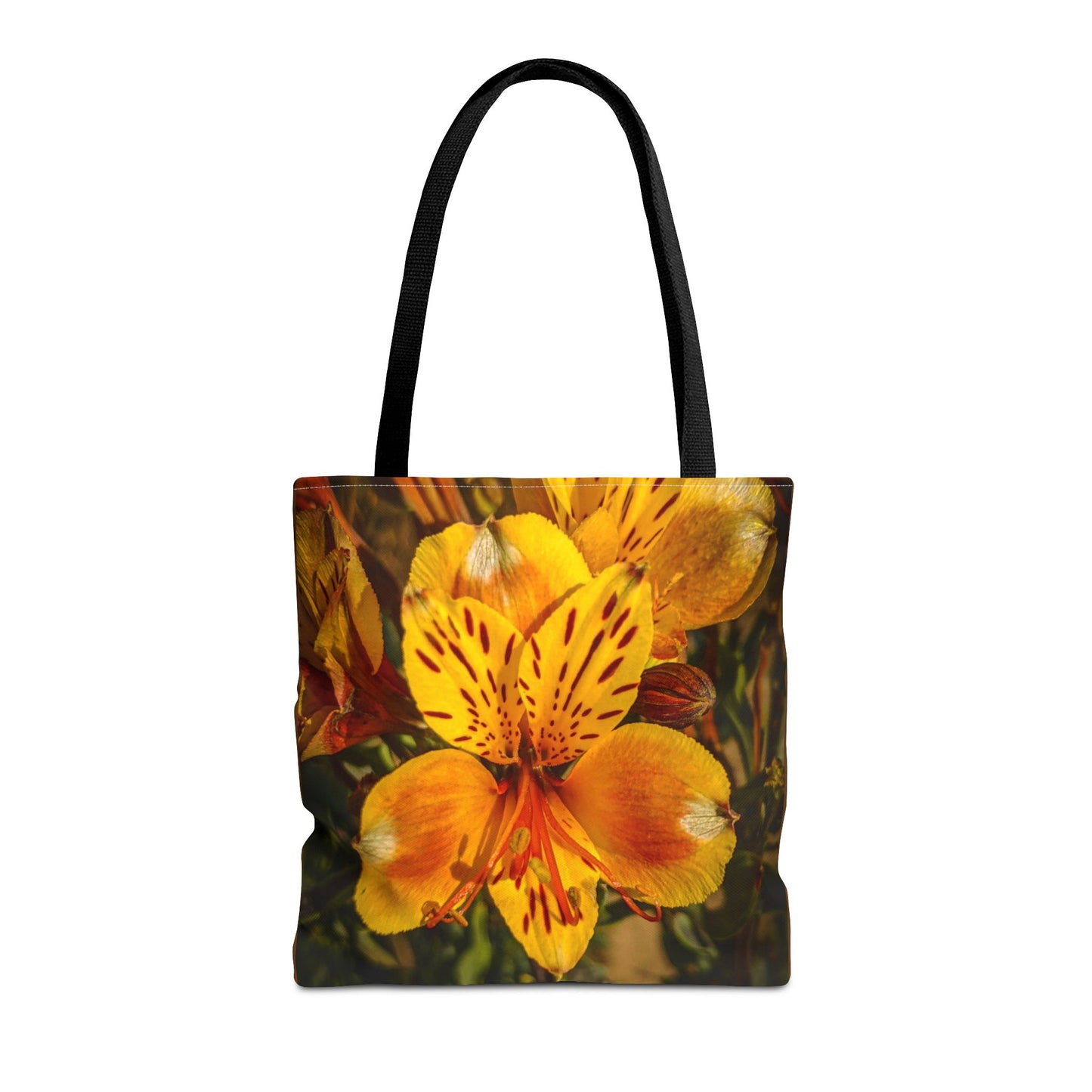 Yellow Lily Tote Bag (SP Photography Collection) BROWN
