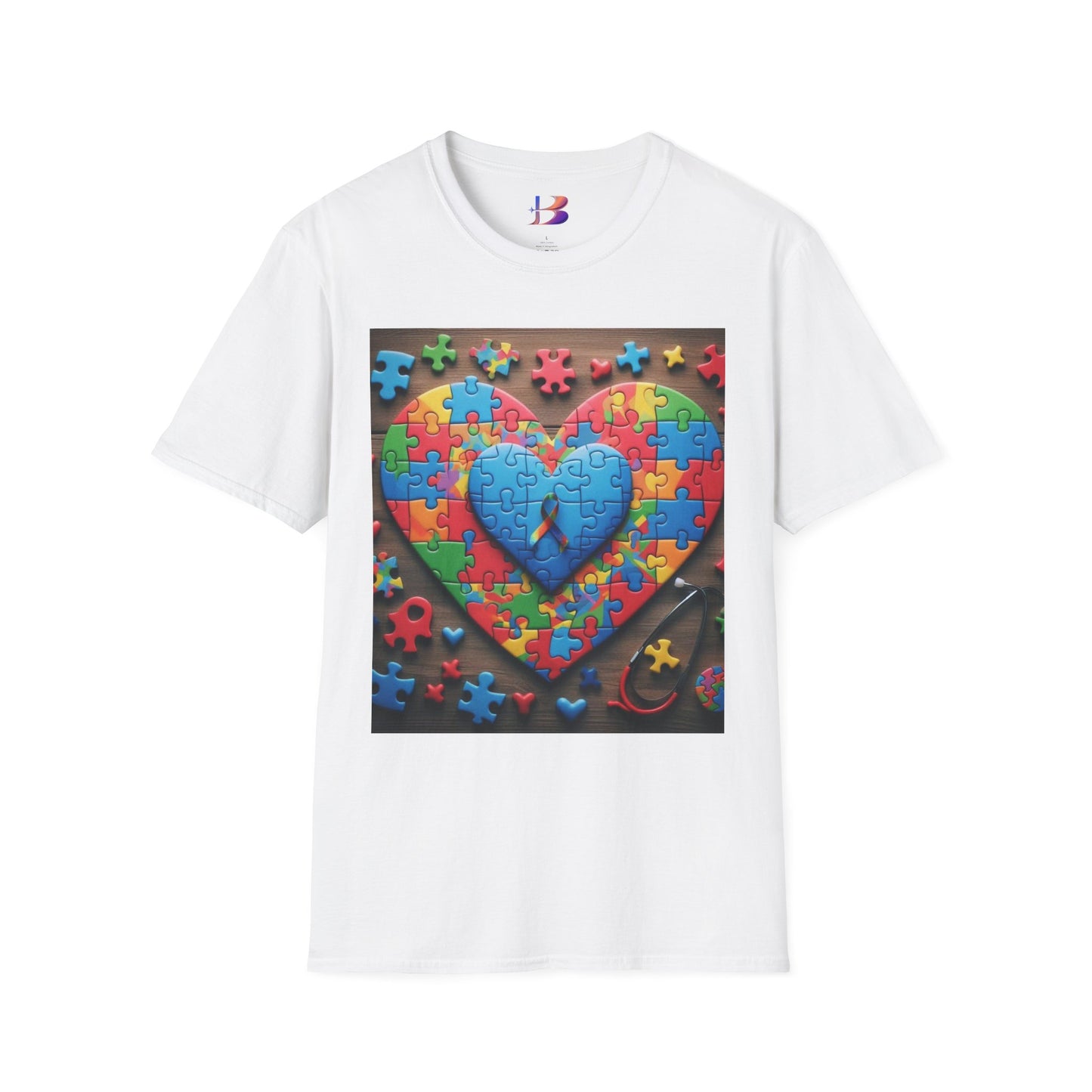 Autism Unisex Softstyle T-Shirt (aiB & J Collections)(MULTIPLE COLORS)