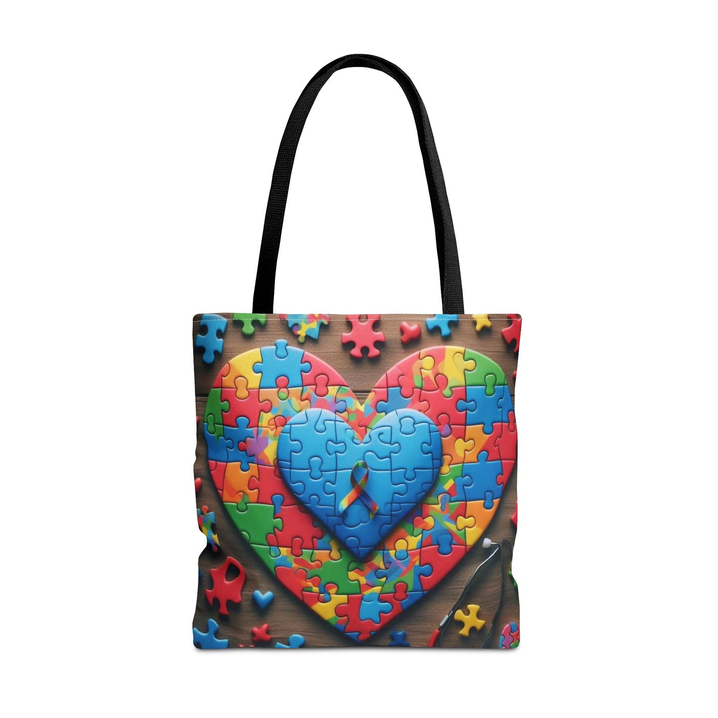 Autism Tote Bag (aiB & J Collections) BLUE