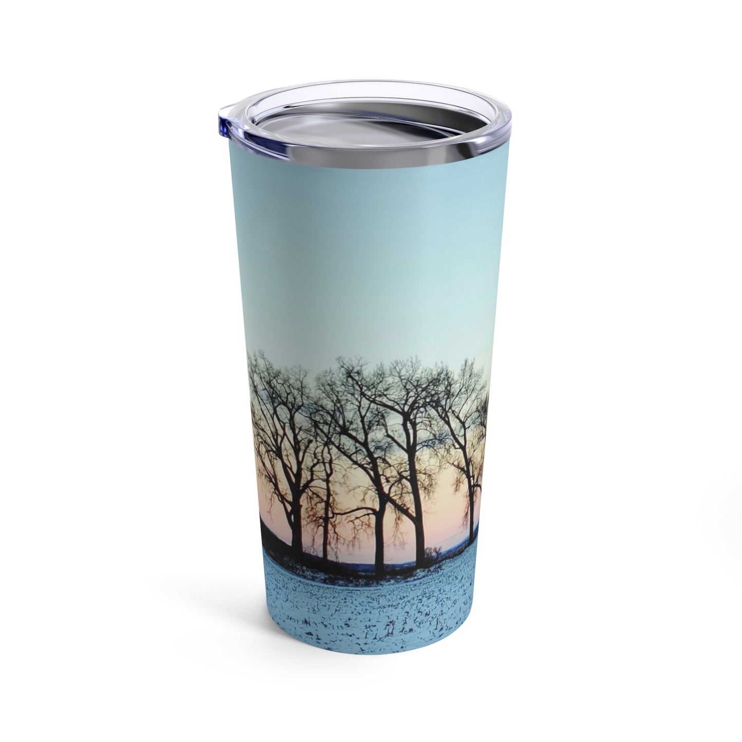 Snowy Tree Line Tumbler 20oz (Enchanted Exposures By Tammy Lyne)