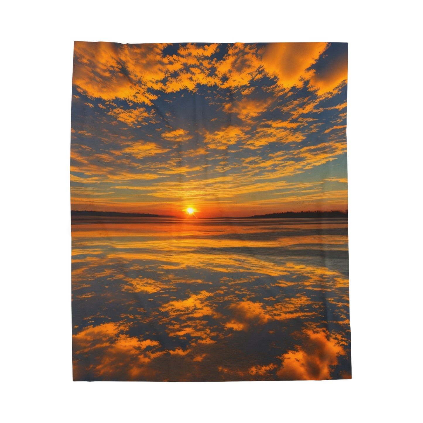 Orange Skies Plush Blanket (SP Photography Collection)