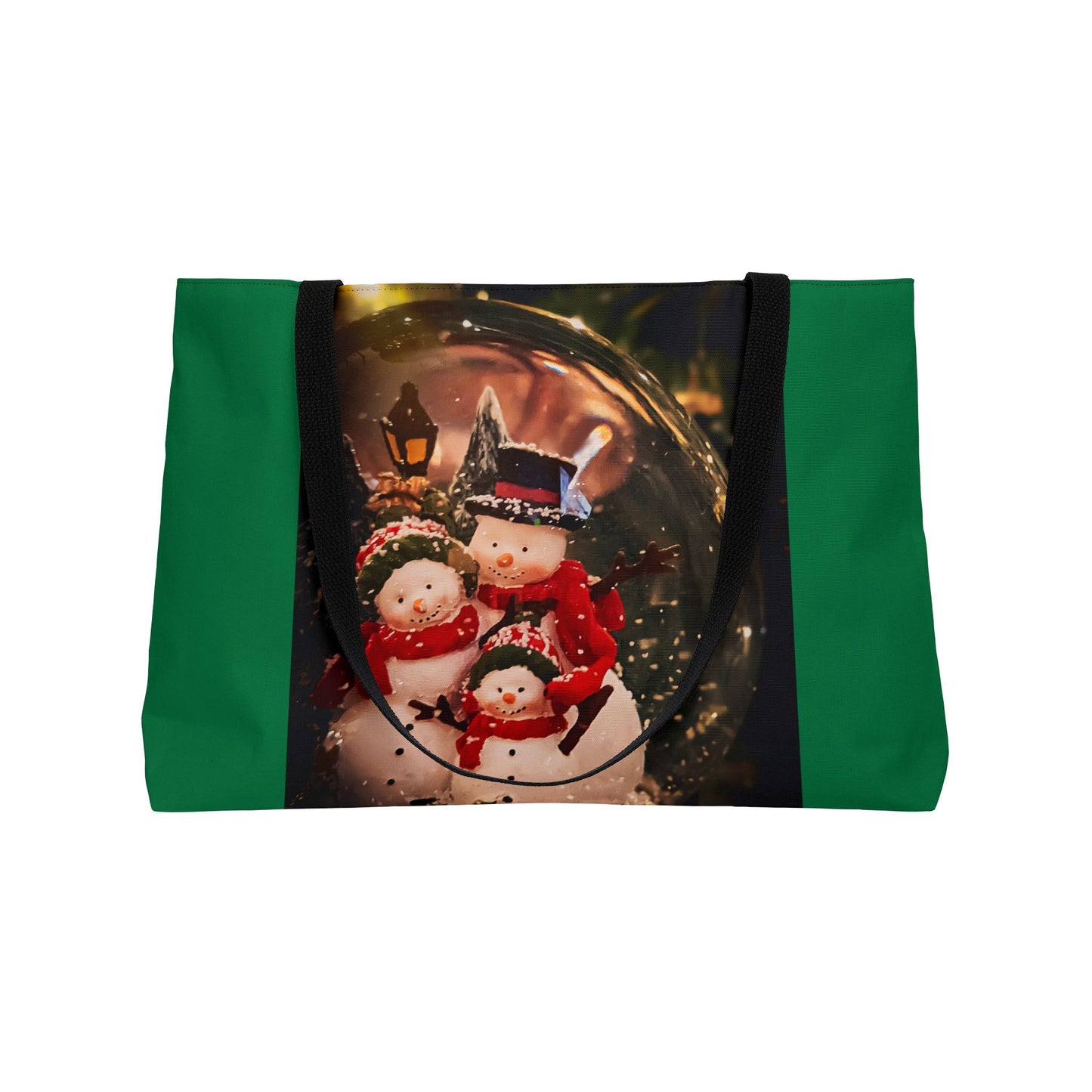 Snow Globe Weekender Tote Bag (SP Photography Collection) GREEN