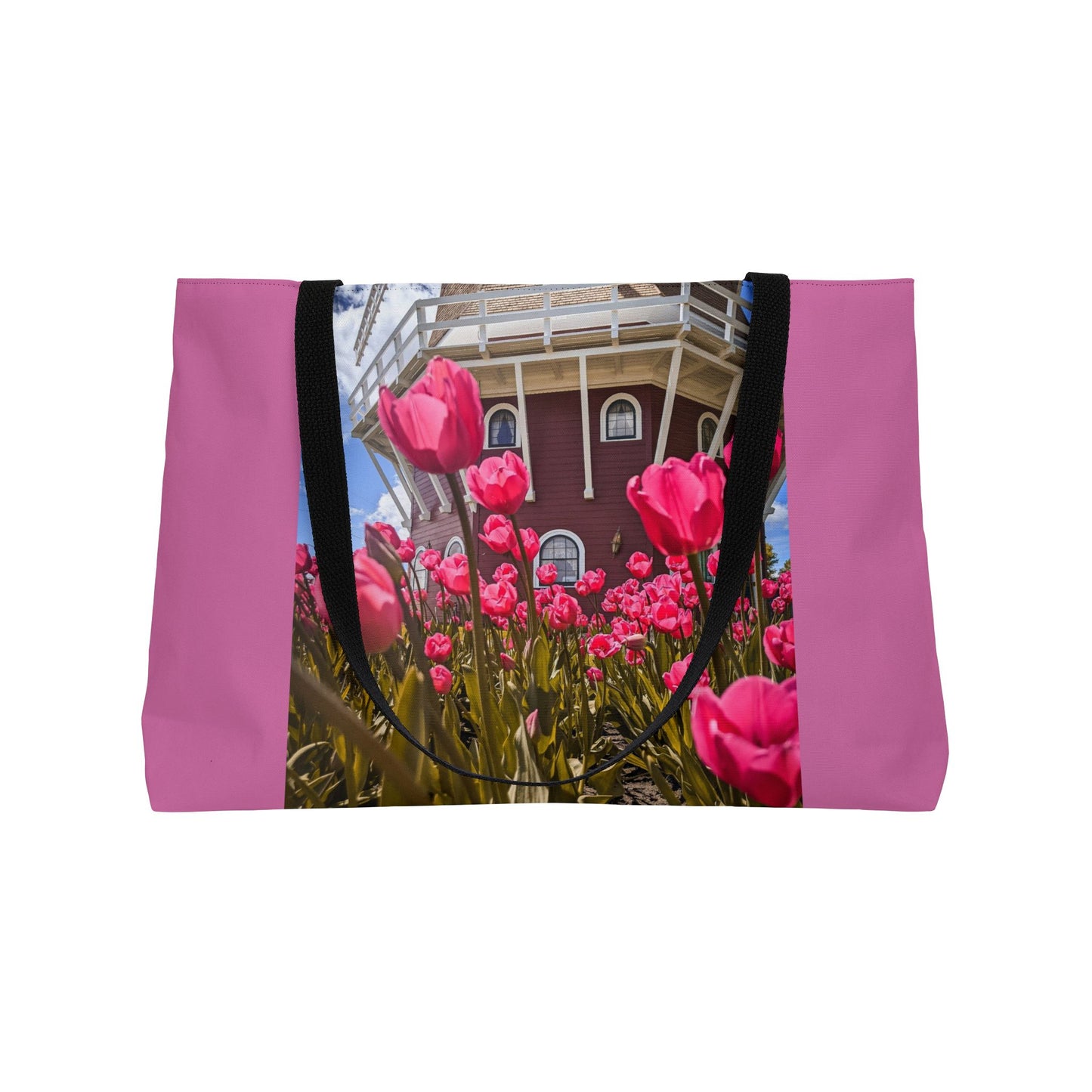 Windmill Pink Tulip Weekender Tote Bag (SP Photography Collection) PINK