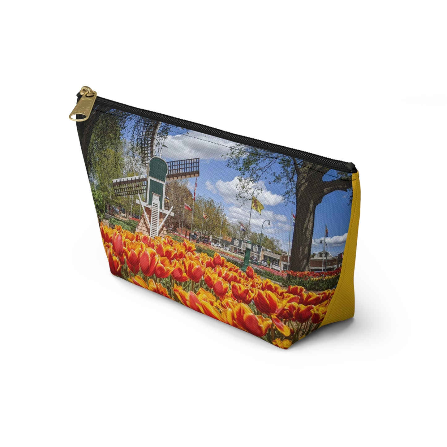 Windmill Garden Pouch w T-bottom (SP Photography Collection) YELLOW