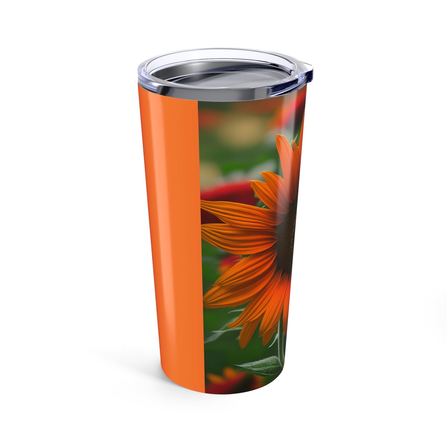 Orange Sunflower Tumbler 20oz (SP Photography Collection)
