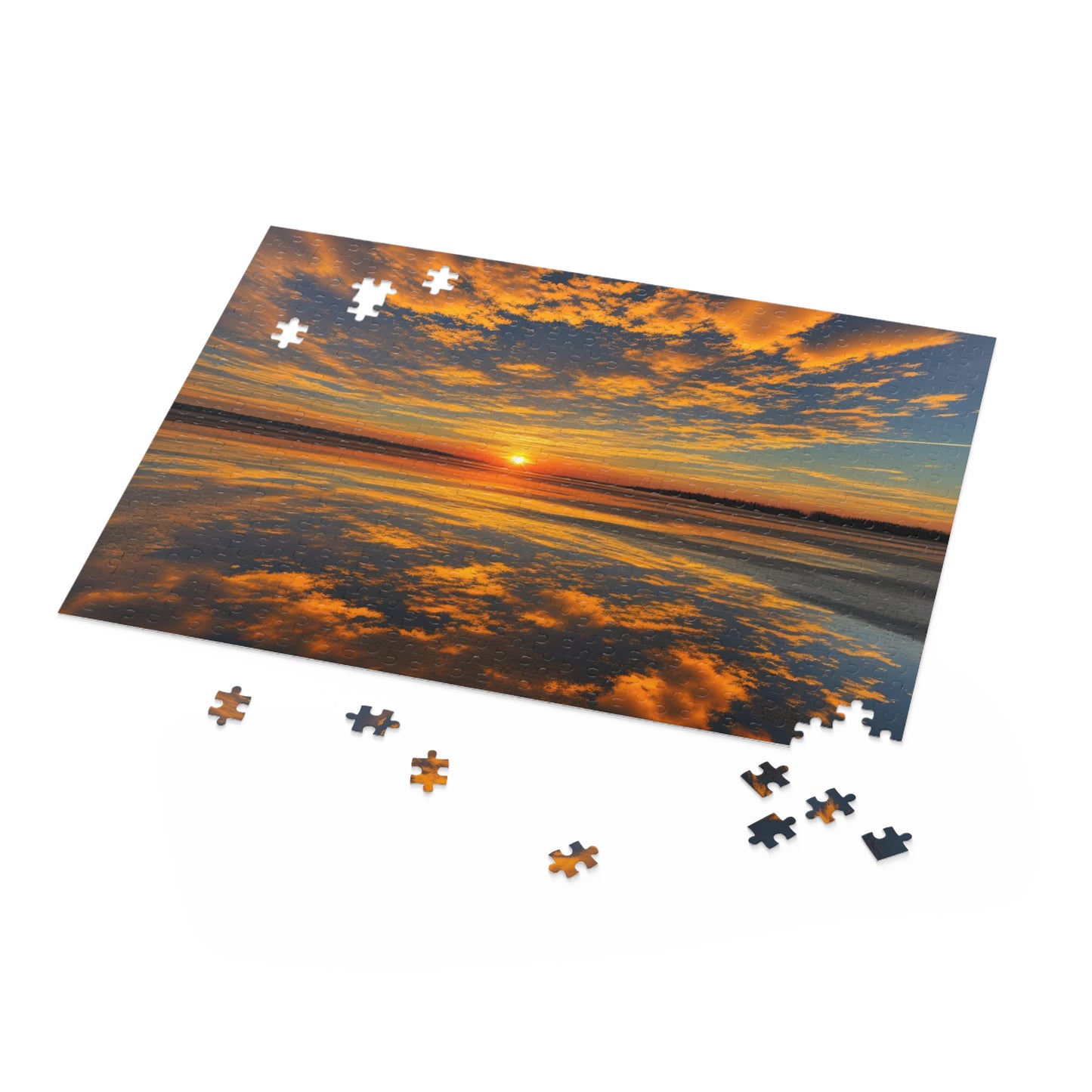 Orange Skies Puzzle (SP Photography Collection) (120, 252, 500-Piece)