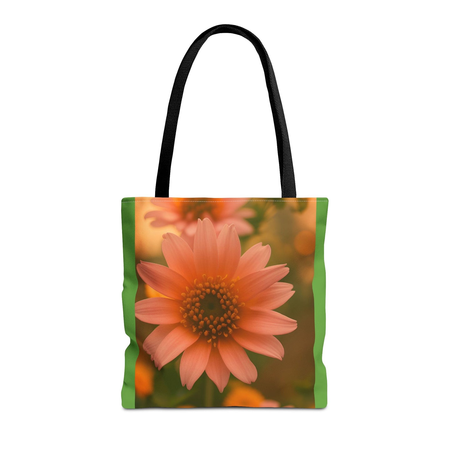 Pink Sunflower Tote Bag (SP Photography Collection) LIGHT GREEN