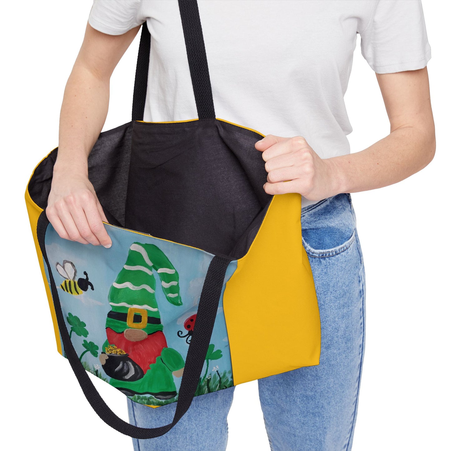 St. Patrick's Day Weekender Tote Bag (Brookson Collection) YELLOW