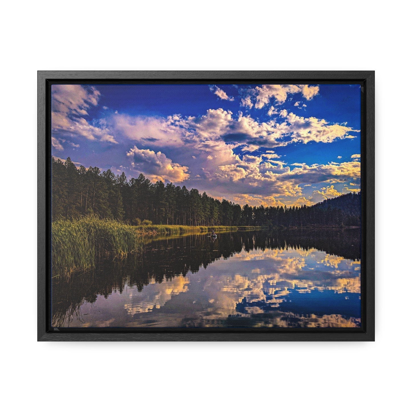 The Lake Canvas, Horizontal Frame (SP Photography Collection)