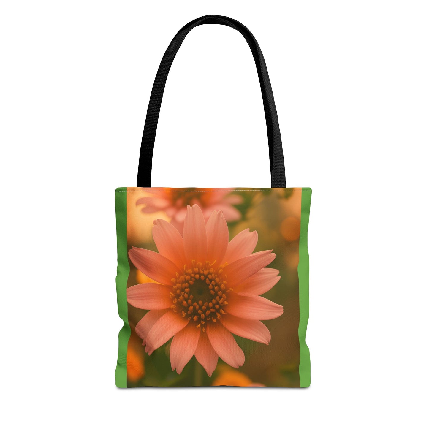 Pink Sunflower Tote Bag (SP Photography Collection) LIGHT GREEN
