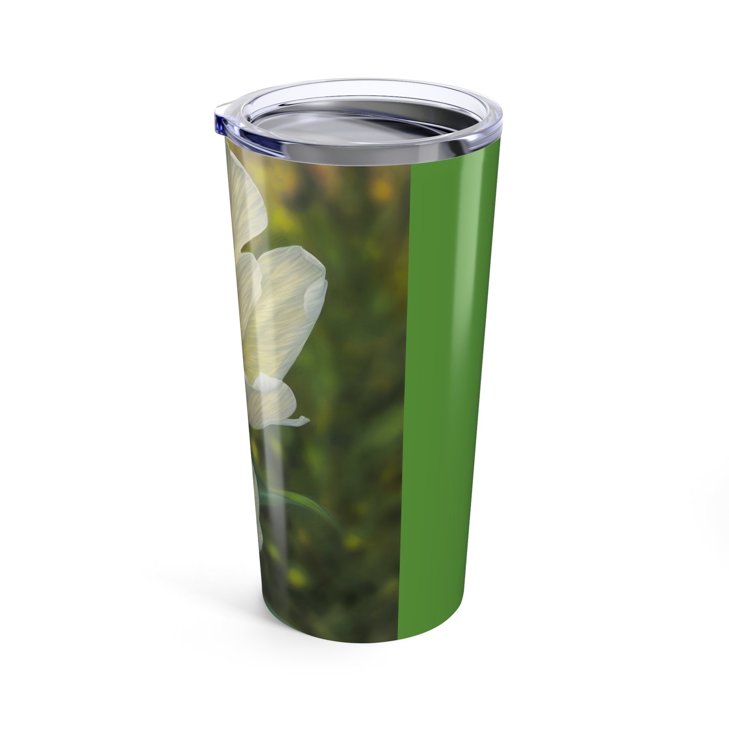 White Tulip Tumbler 20oz (SP Photography Collection)