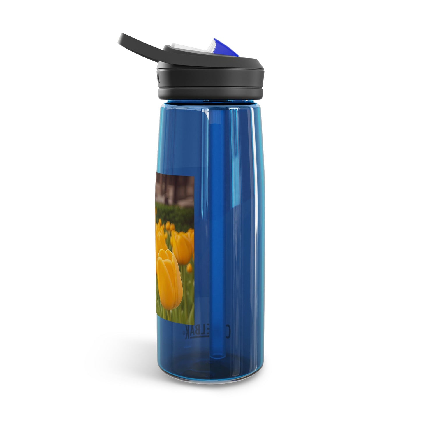 Yellow Tulip CamelBak Eddy® Water Bottle, 25oz (SP Photography Collection)