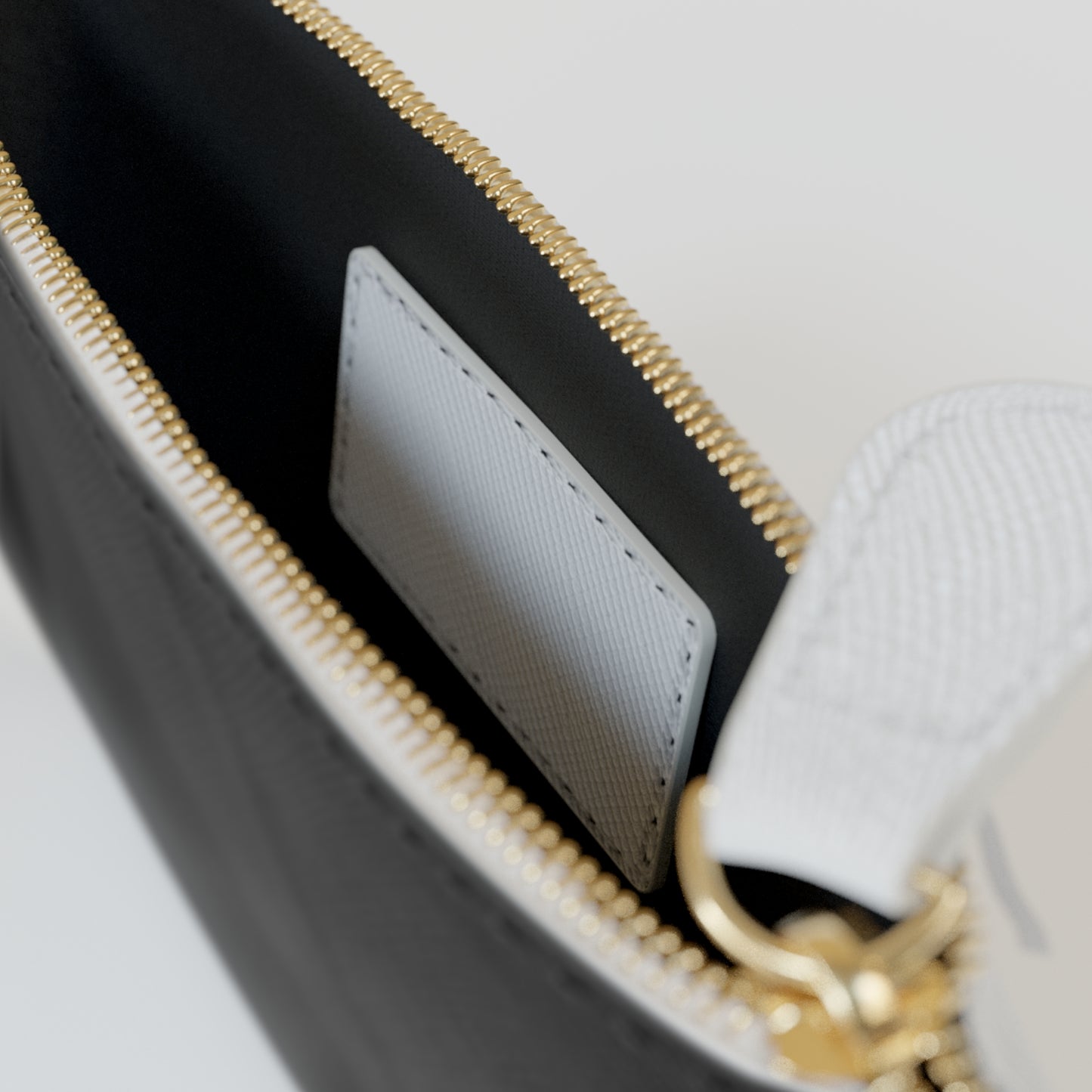 Frosty Rose Mini Clutch Bag (aiB & J Collections) BLACK