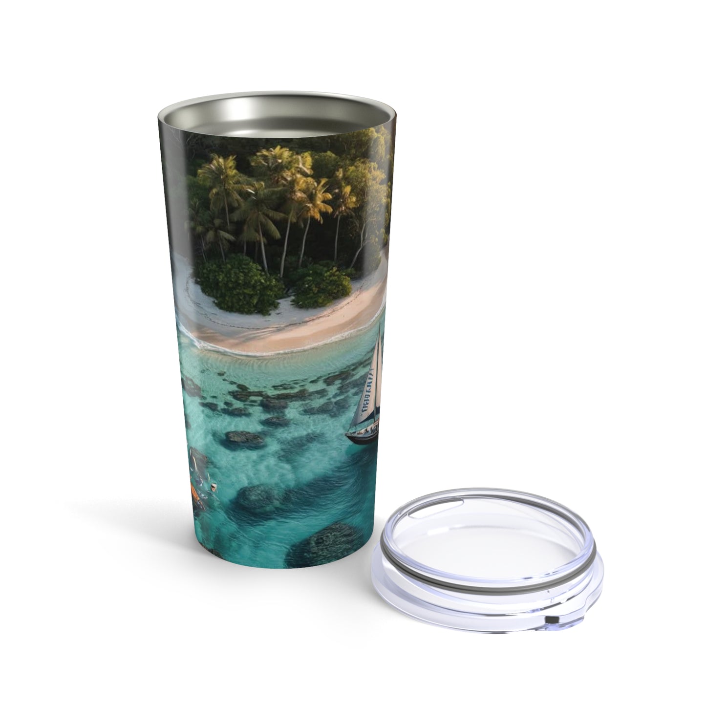 Sail Boat Tumbler 20oz (aiB & J Collections)