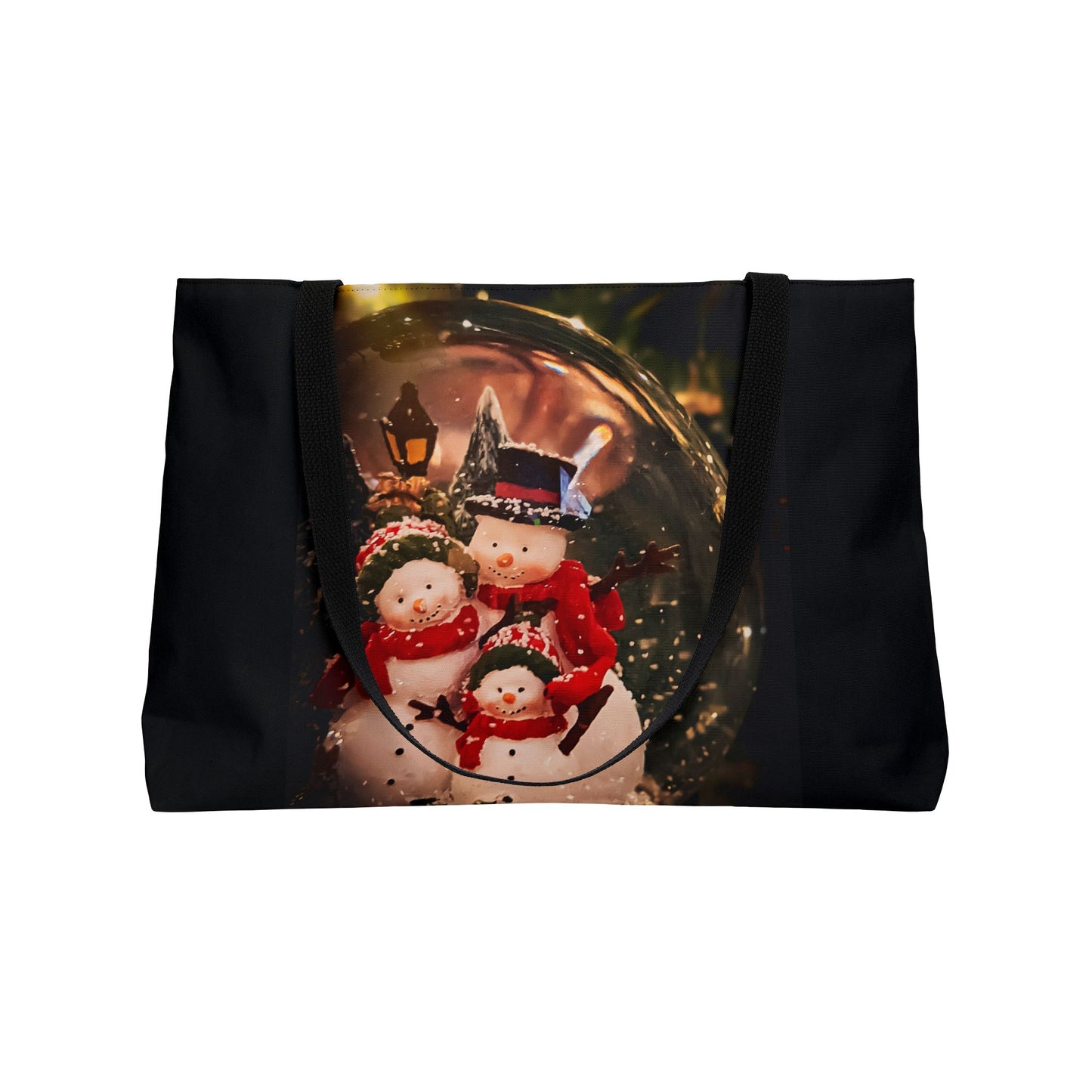 Snow Globe Weekender Tote Bag (SP Photography Collection) BLACK