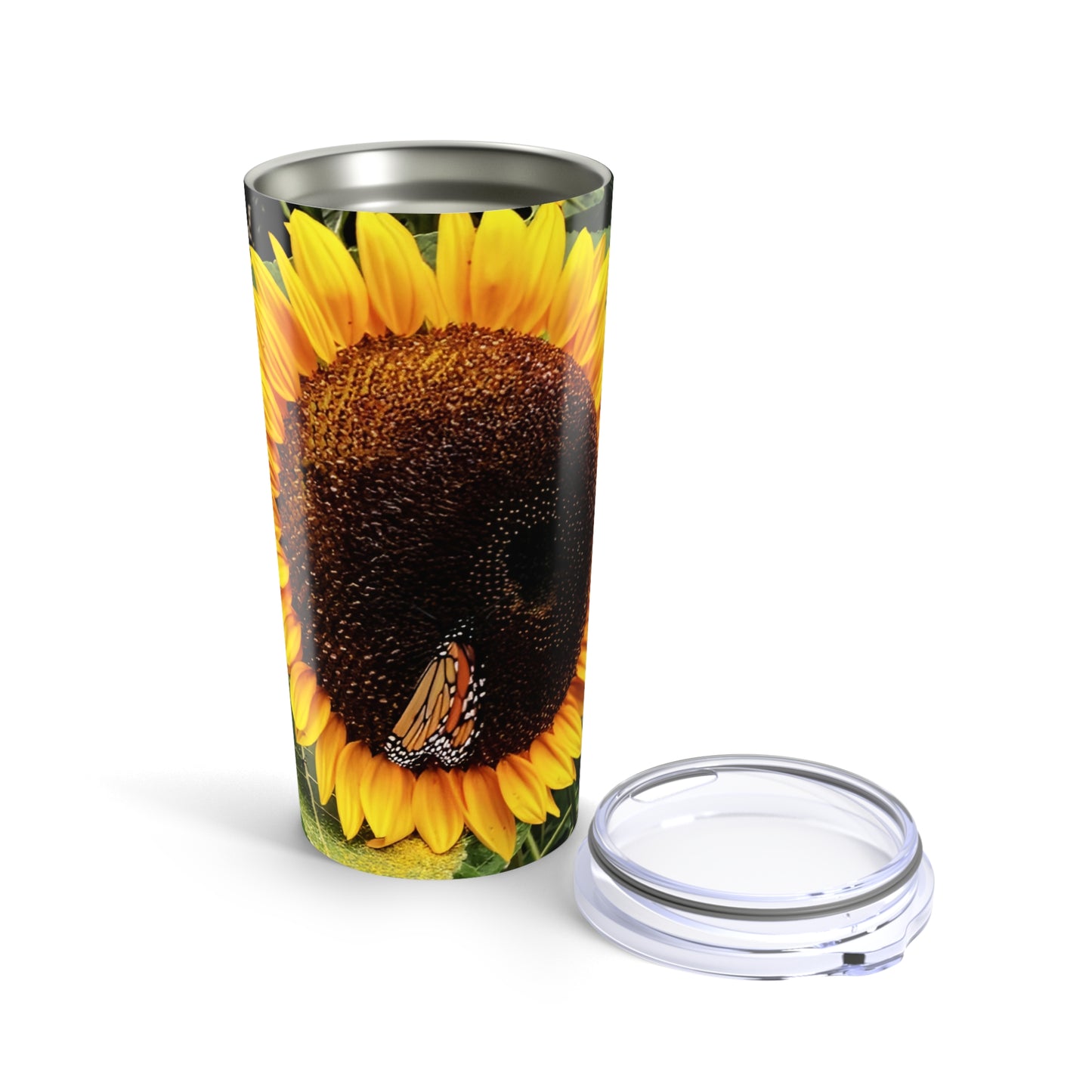 Bright Sunflower Tumbler 20oz (Enchanted Exposures By Tammy Lyne)