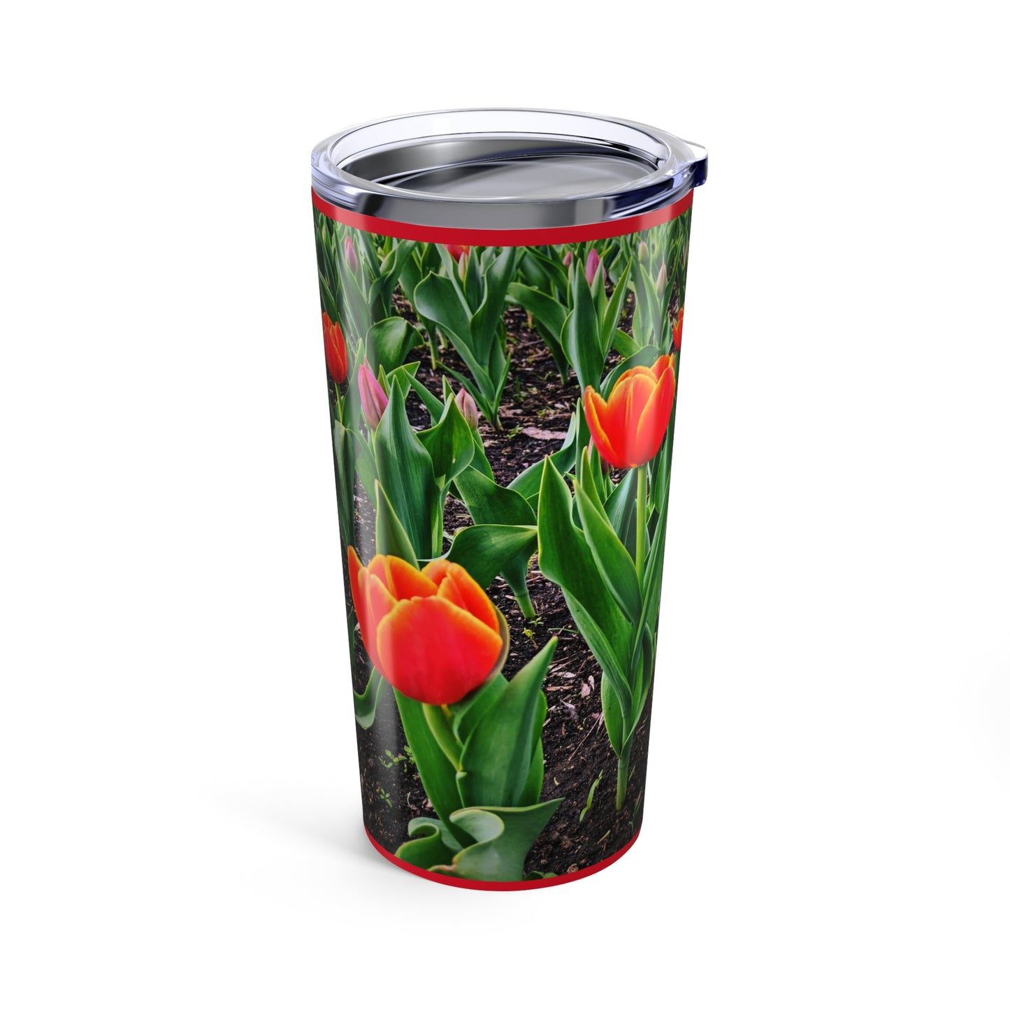 Red Tulips Tumbler 20oz (SP Photography Collection)