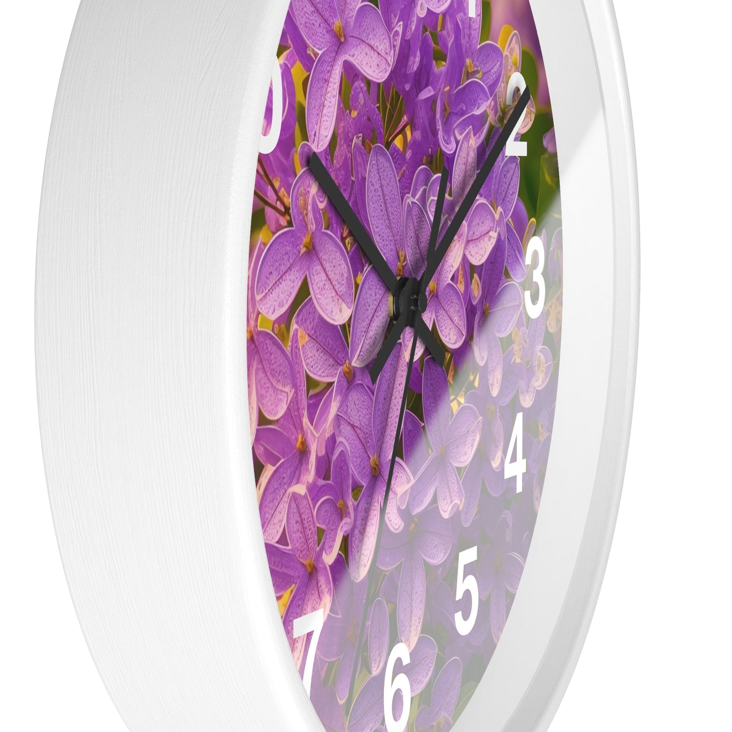 Purple Lilac Clock (SP Photography Collection)