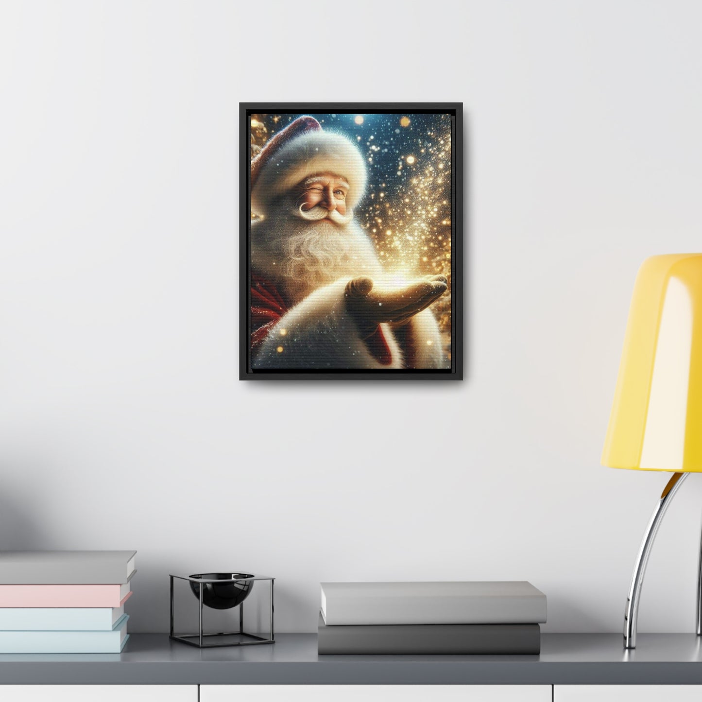 Santa Magic Canvas Wraps, Vertical Frame (ai B & J Collections)