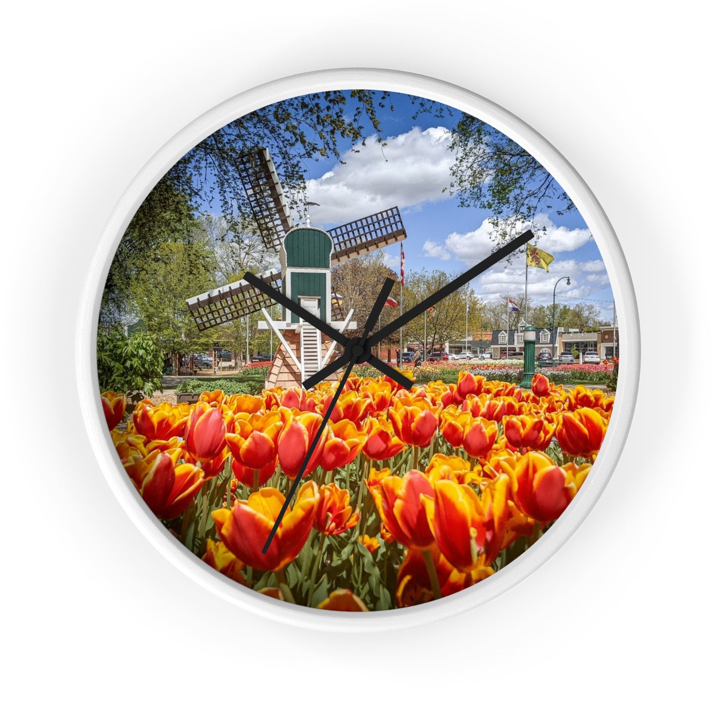 Windmill Garden Wall Clock (SP Photography Collection)