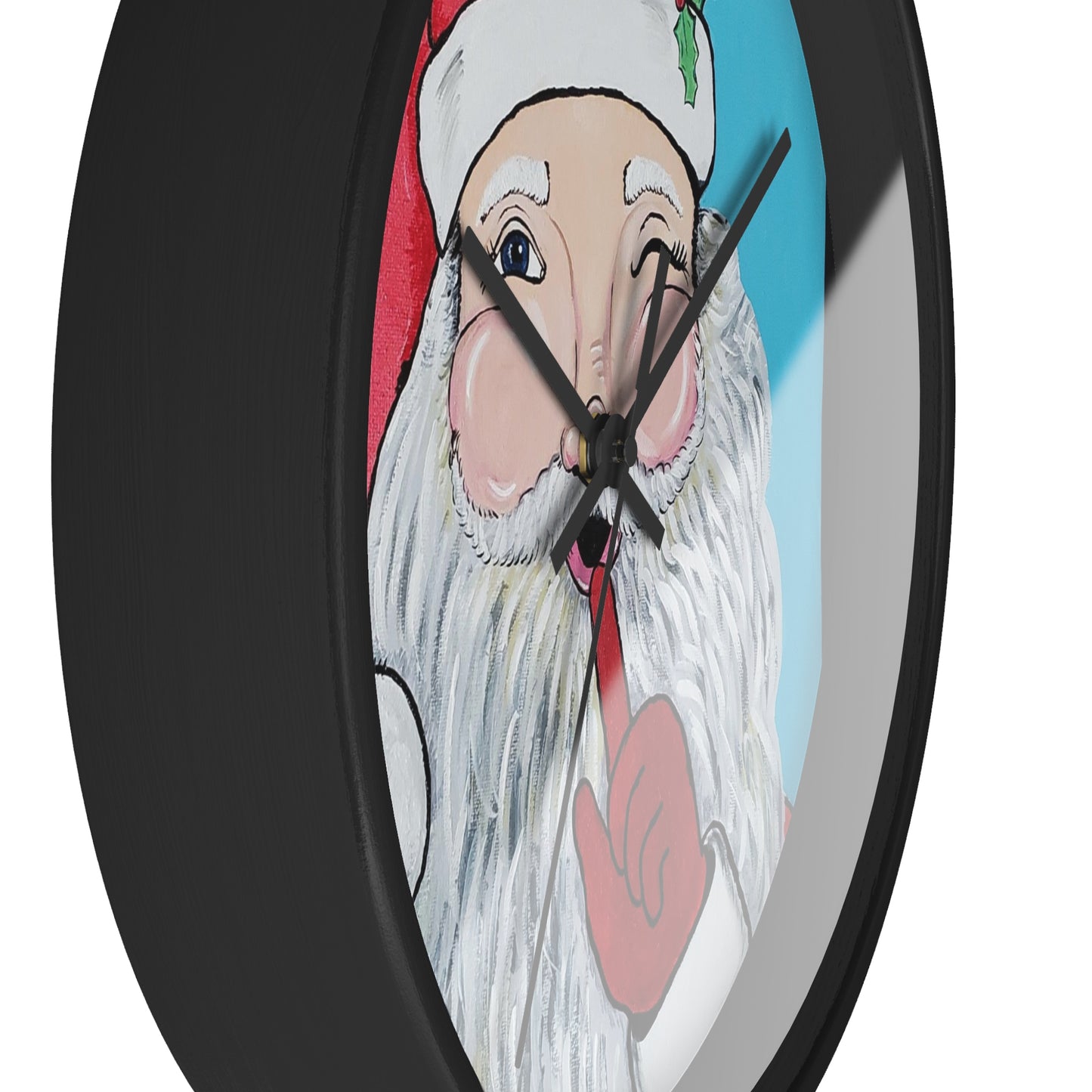 Secret Santa Wall Clock (Specialties Collection)