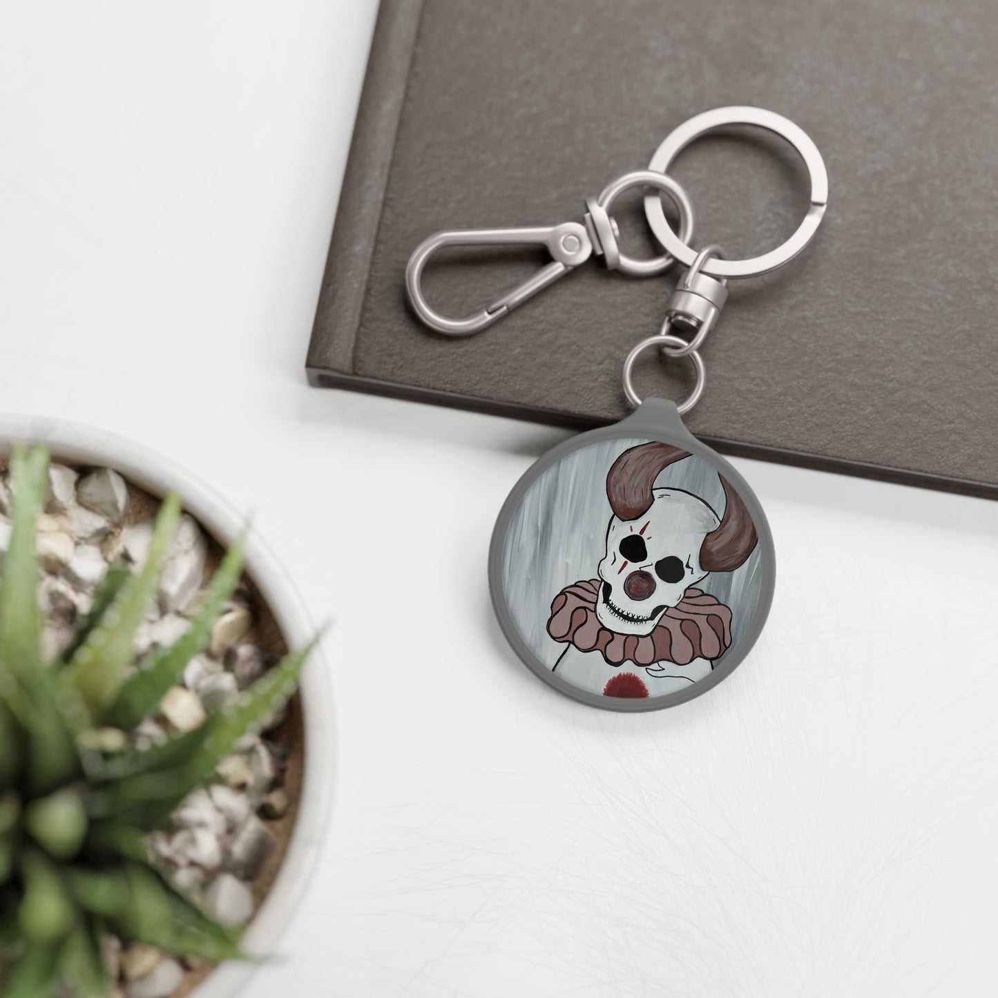 Toby The Clown Key Ring (Peculiar Paintings Collection)