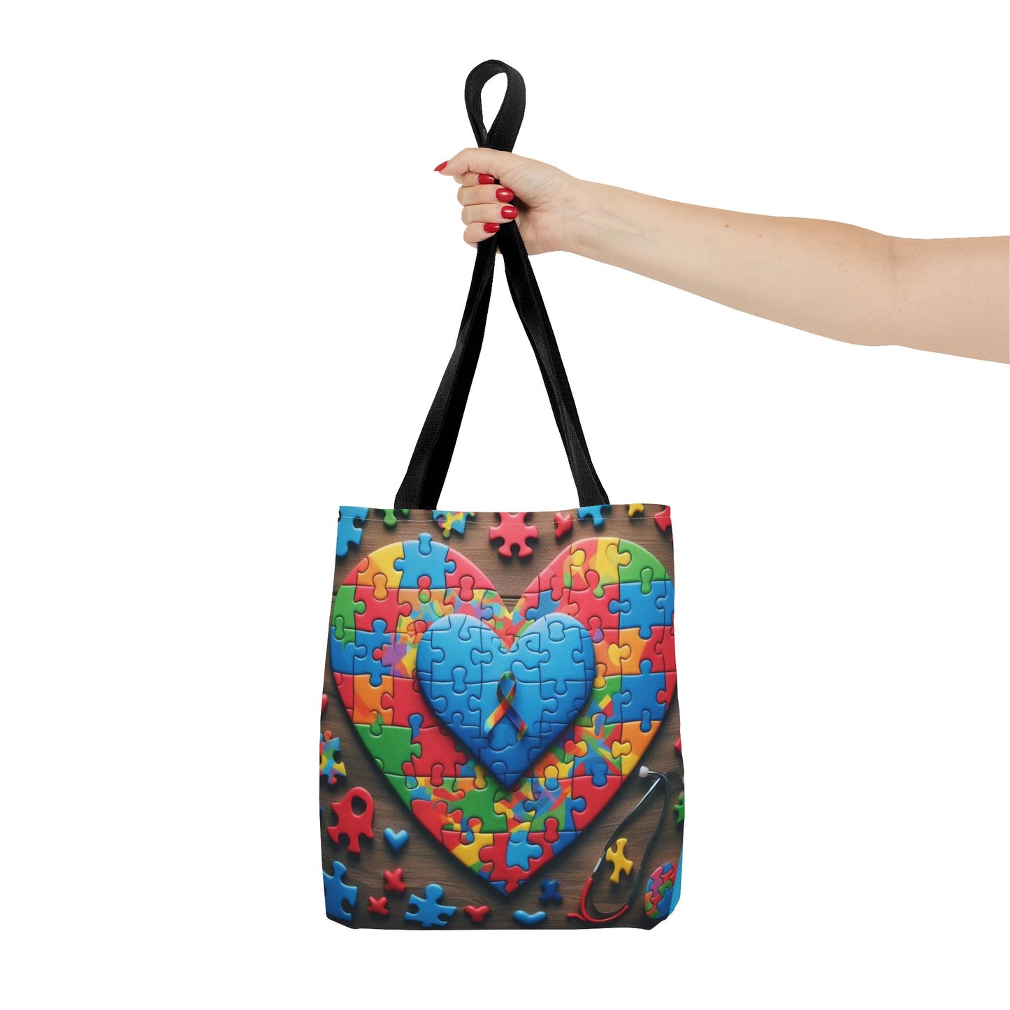 Autism Tote Bag (aiB & J Collections) BLUE