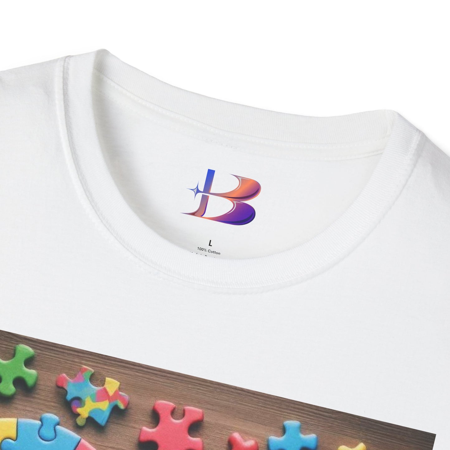 Autism Unisex Softstyle T-Shirt (aiB & J Collections)(MULTIPLE COLORS)