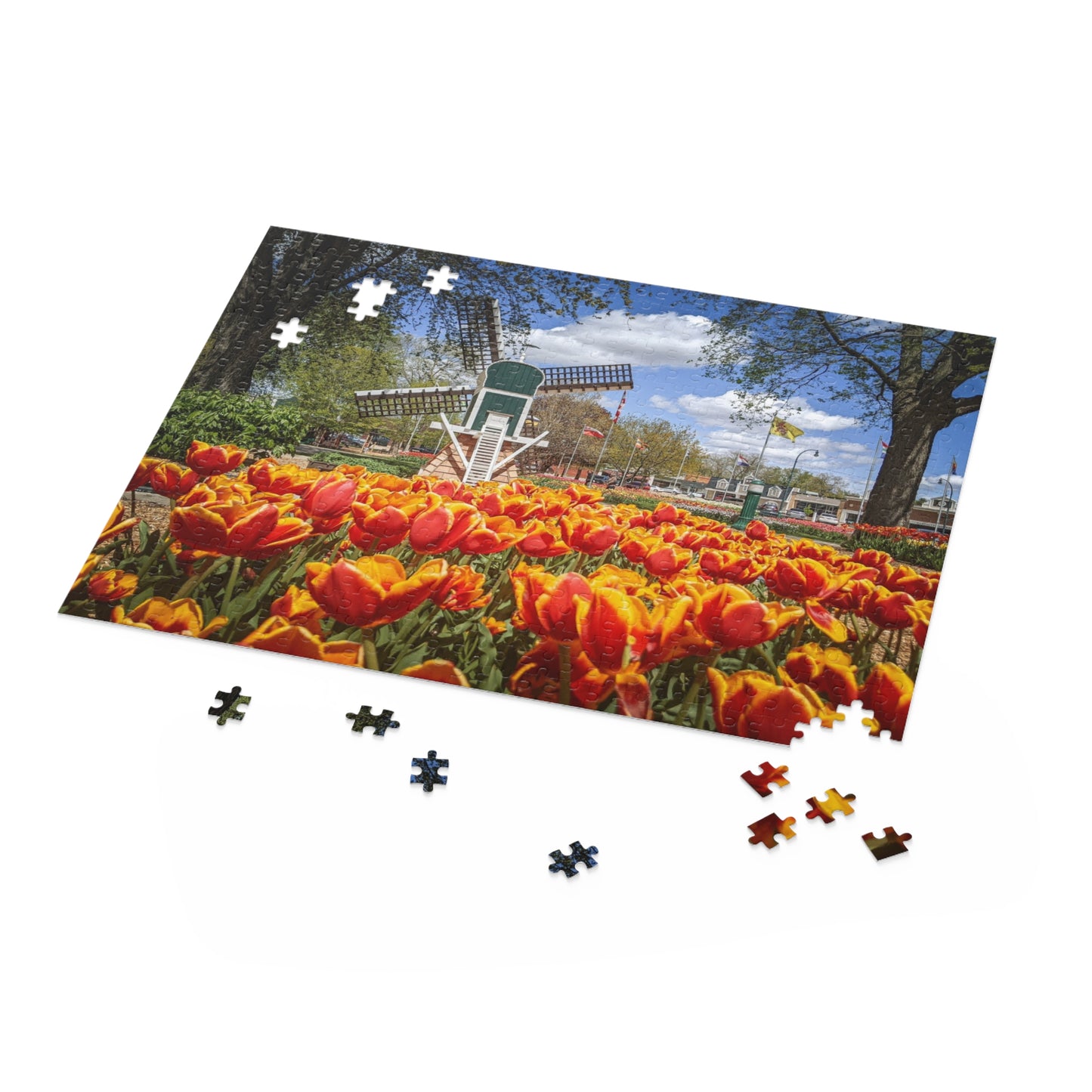Windmill Garden Puzzle (SP Photography Collection) (120, 252, 500-Piece)