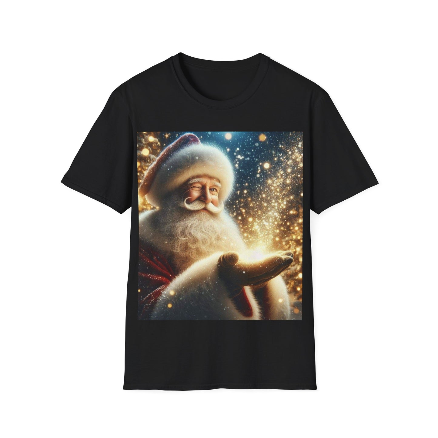 Santa Magic Unisex Softstyle T-Shirt (ai B & J Collections)
