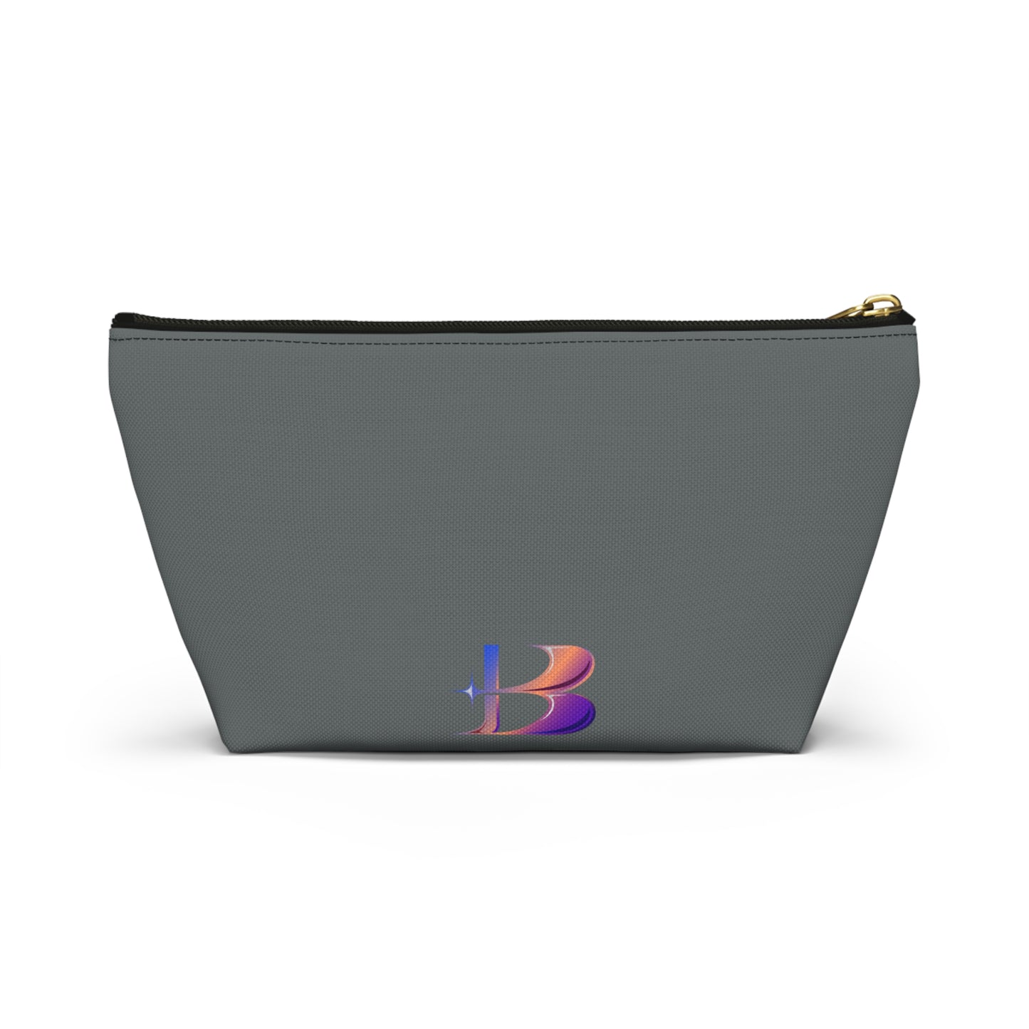 Hummingbird Accessory Pouch w T-bottom (aiB & J Collections) GRAY