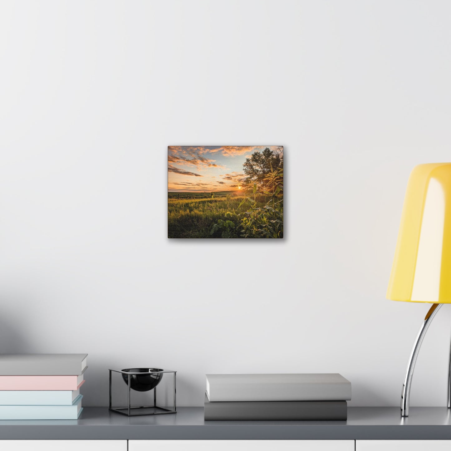 Corn Sunset Canvas Stretched (SP Photography Collection)