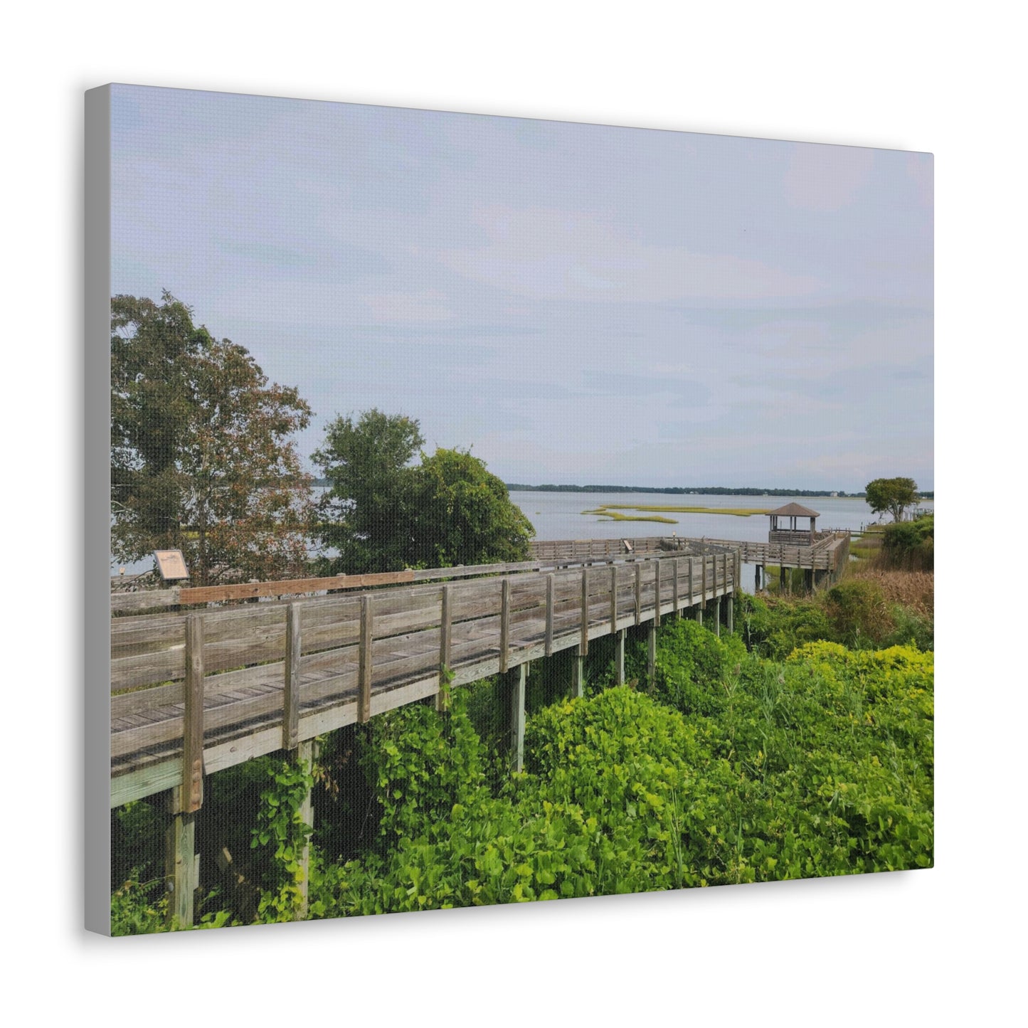 North Carolina Pier Gallery Canvas Wrap (B & J Collections)